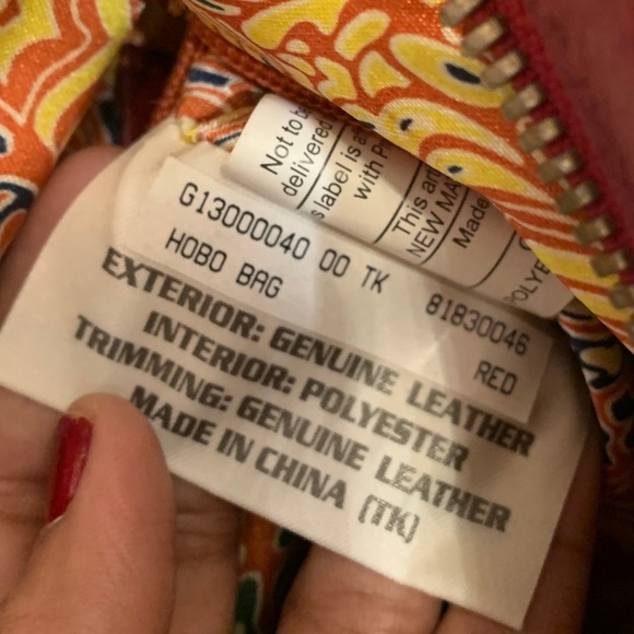 NWOT Samsonite black label leather expandable hobo - Picture 10 of 11